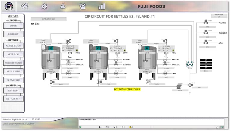 Fuji HMI after